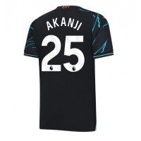 Camisa de Futebol Manchester City Manuel Akanji #25 Equipamento Alternativo 2023-24 Manga Curta